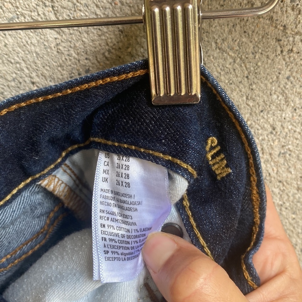 American Eagle Kids Dark Wash Jean - Picture 10 of 11
